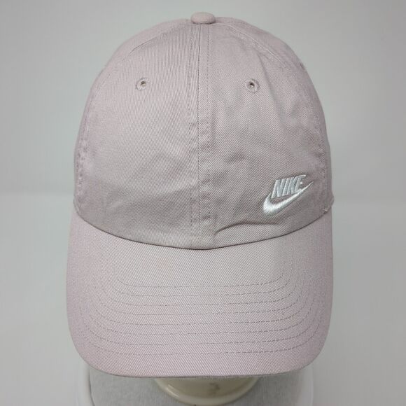 Nike Swoosh Slideback Hat Pink One Size Embroidered Solid Heritage86 - Picture 2 of 9